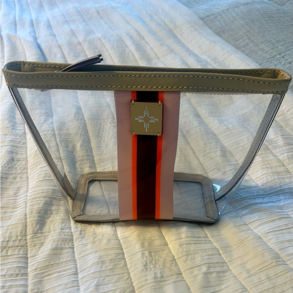 India Hicks clear pouch